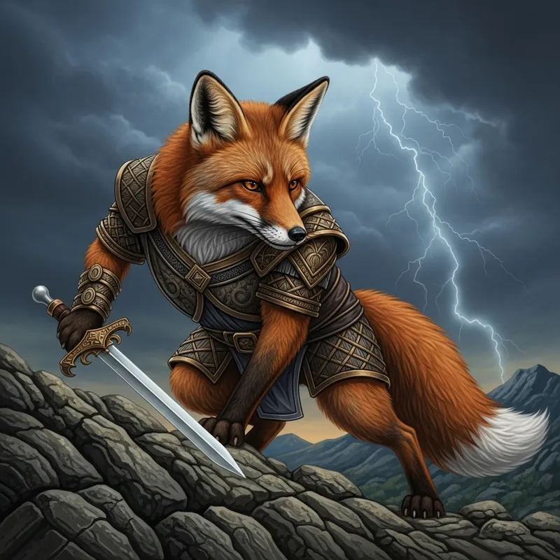 Selfish Fox Challenge | Defiant & Intense Stylization