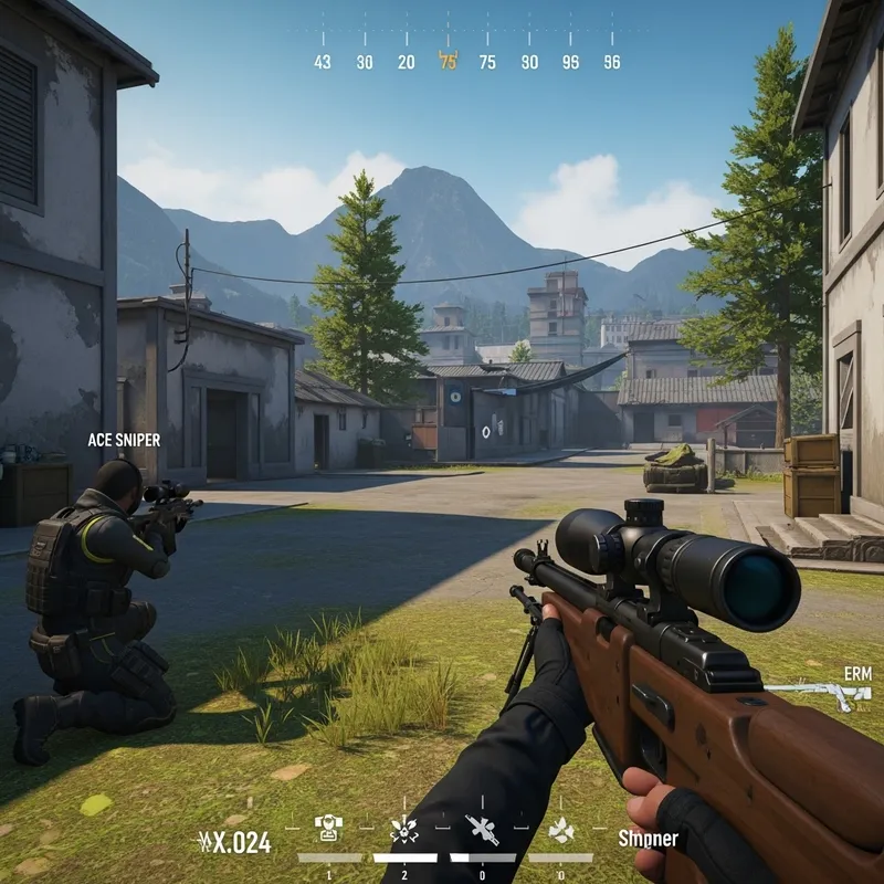 Free Fire CS Rank: Sniper Hacker Spotted in Intense Multiplayer Game