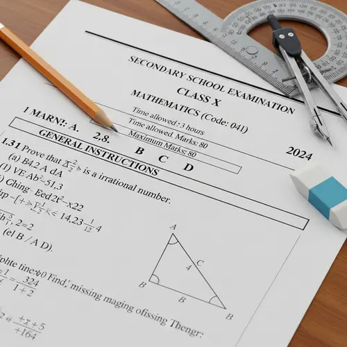 2024 Class 10 Mathematics Exam Paper | Educational Board