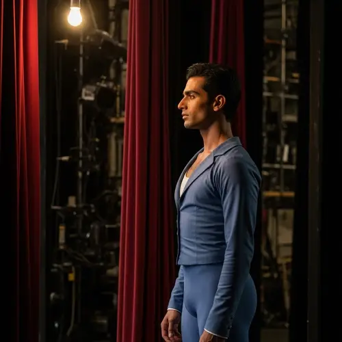 South Asian Male Ballet Dancer in Costume | Behind the Scenes