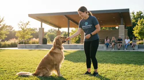 Expert Dog Training in a Welcoming Park Setting