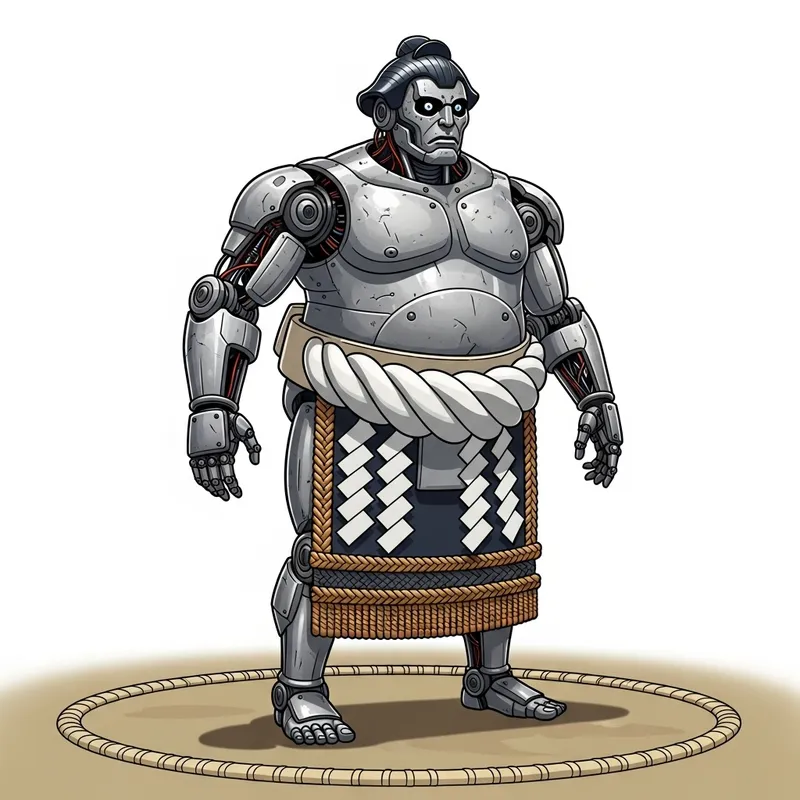 Sumo Bot: Powerful Mechanical Fighter