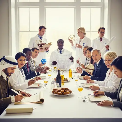 Top 10 Influential Scientists Who Changed the World - Dinner Table Gathering