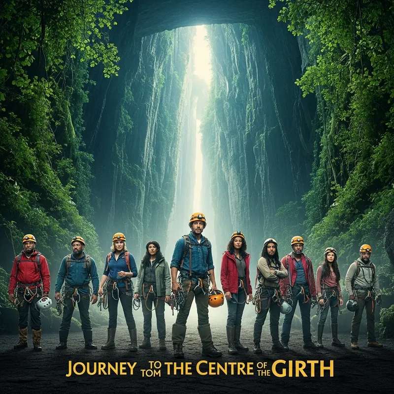 Journey to the Centre of the Girth - Movie Poster