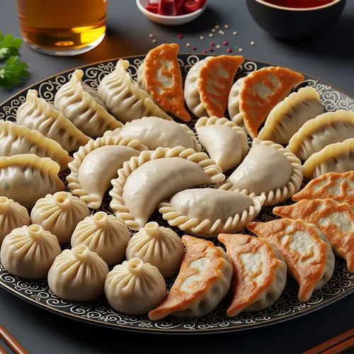 Global Dumplings Medley: Exquisite Culinary Tapestry