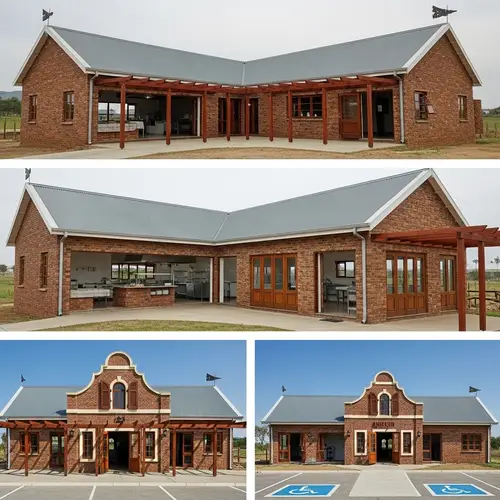 Historical Brick Restaurant and Museum Design in South Africa