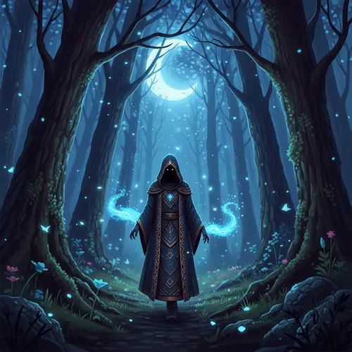 Enchanted Forest: A Mystical Encounter