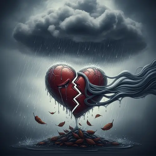 Painful Love: An Emotional Flowing Representation