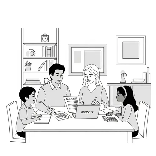 Family Budgeting | Minimalist Money Management at Home