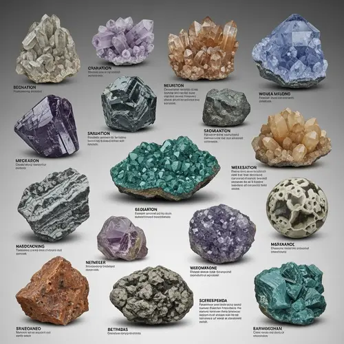 Unique Shapes and Colors of Minerals | Mineral Facts