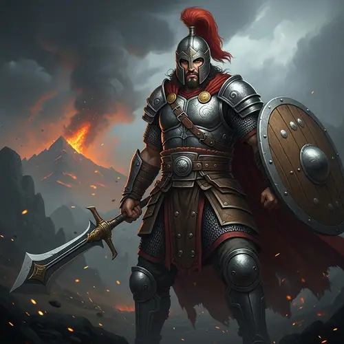 Legendary Mythical Warrior: Unflinching Courage