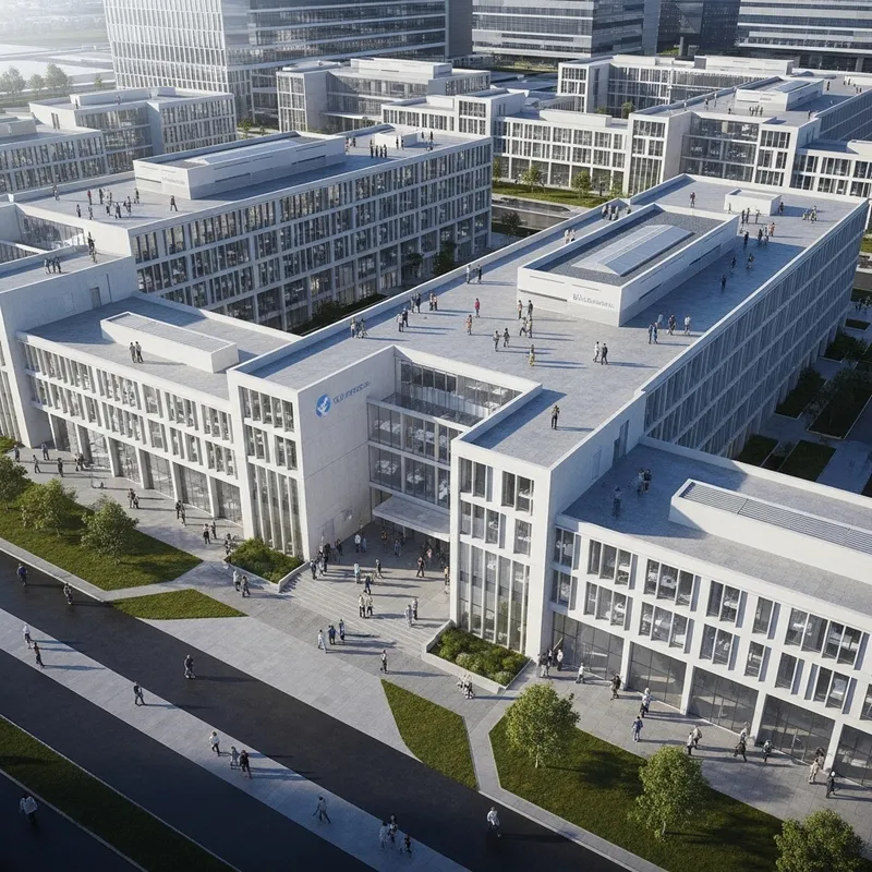 Futuristic Aerospace Company HQ | Modern Architecture & Innovation Futuristic Aerospace Company HQ | Modern Architecture & Innovation