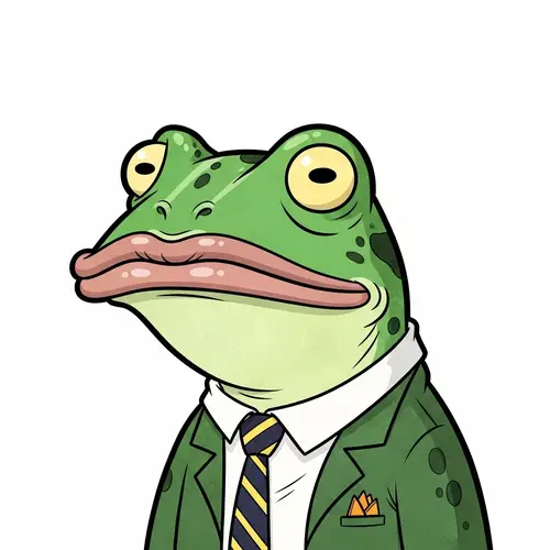 Cool Cartoon Frog Illustration for Kids and Frog Lovers