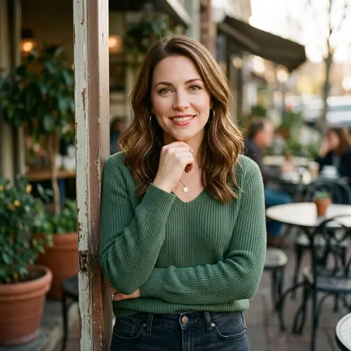 Stunning 30-Year-Old Caucasian Woman in Elegant Pose