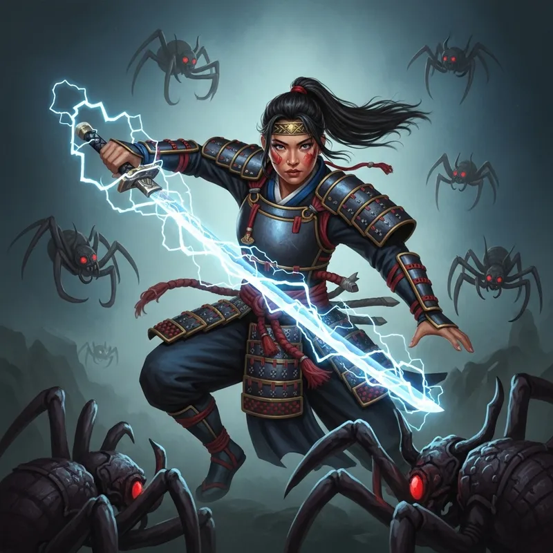 Raiden Shogun Defeats Aranaras with Electro Sword