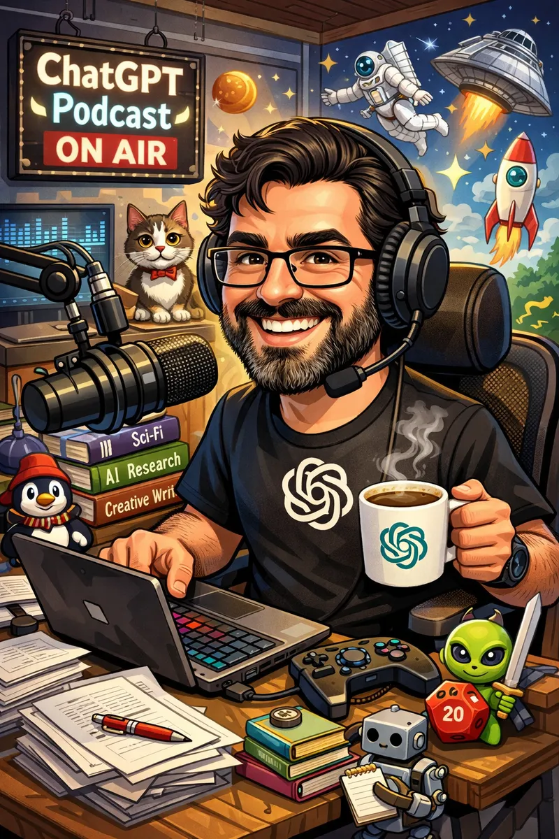 Personalized Caricature of You at Work