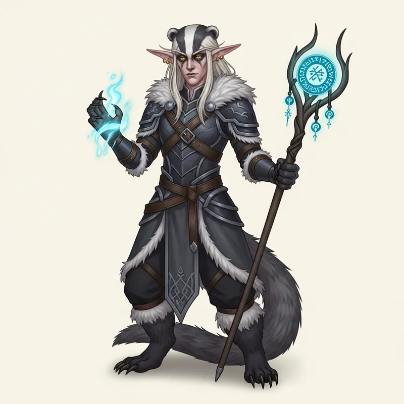 Seraphil Nocturne: Elven Warlock of Sloth - D&D Character Guide