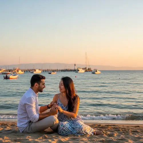 Romantic Seaside Love in Alsancak, Izmir