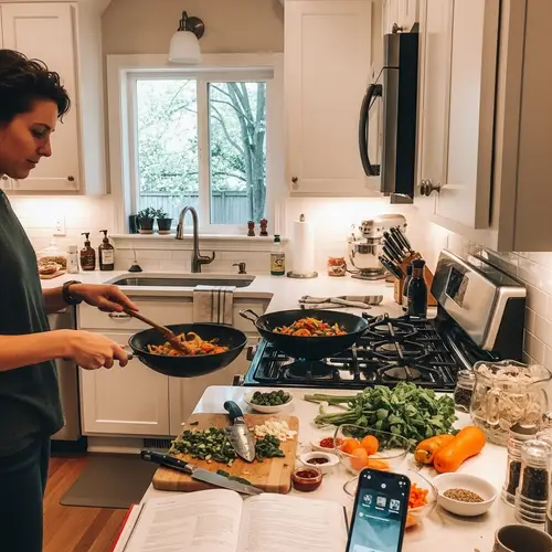 Cooking in My Home in the United States