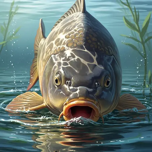 Angry Carp: Fierce Scales and Stunning Energy