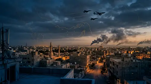 2026 Iran War: Dramatic Presentation Hero Image