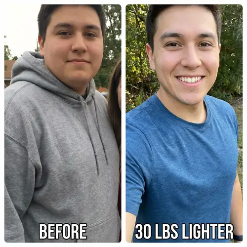 Imagining a 30-Pound Weight Loss Transformation