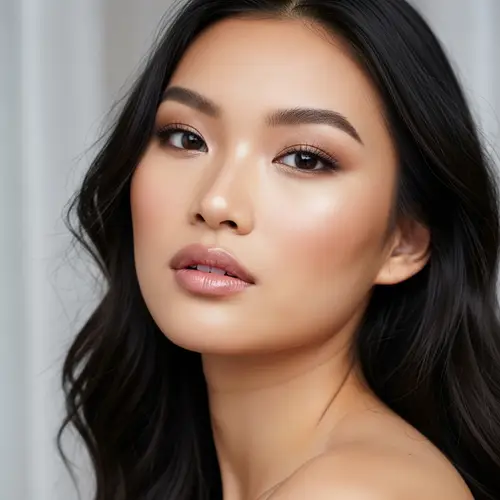 Radiant Asian Model with Striking Features