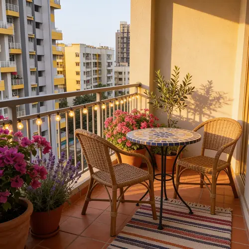 Mediterranean Balcony Redesign Ideas