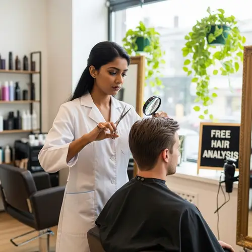 Free Hair Analysis at Modern Hair Salon