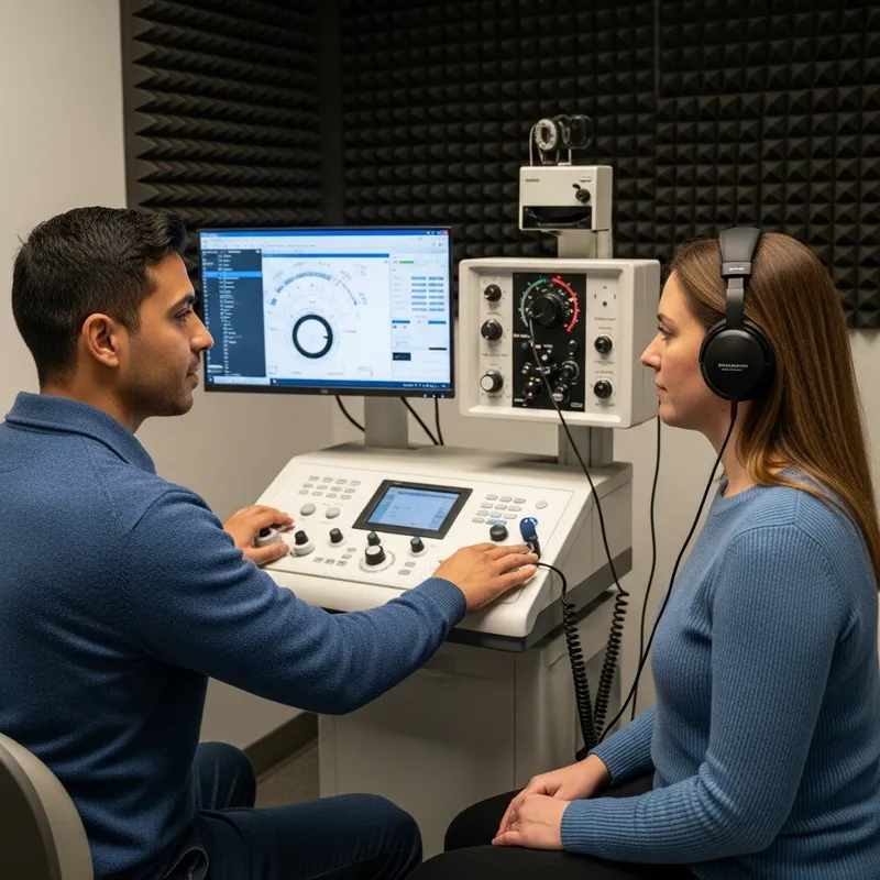Advanced Audiometry Testing with Professional