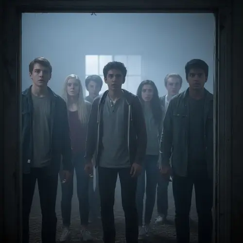 Terrifying Teenagers in a Forsaken House on a Foggy Night
