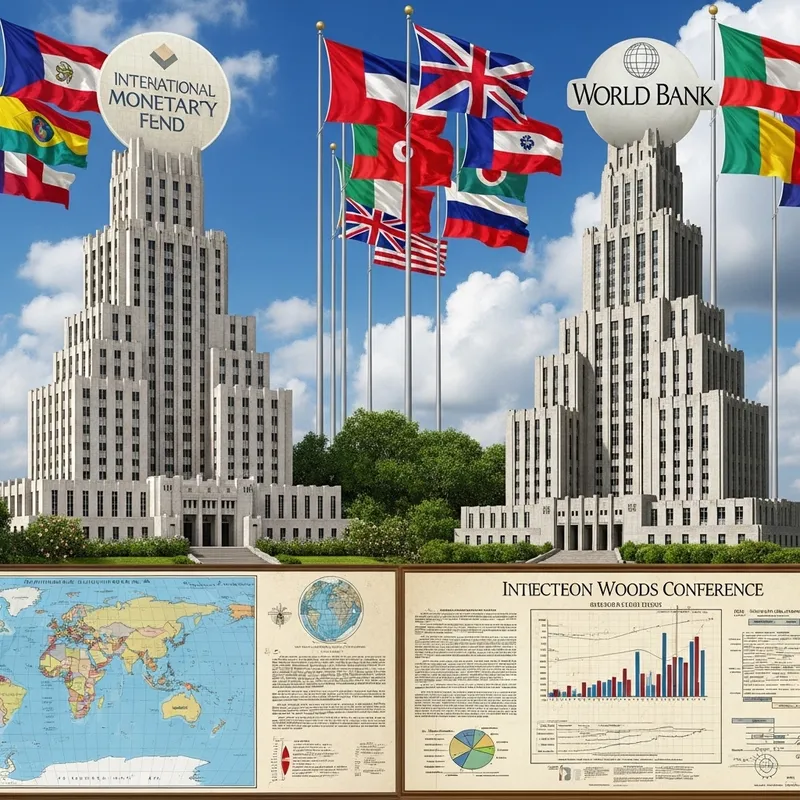 Bretton Woods System | Post WW2 Creation with IMF & World Bank