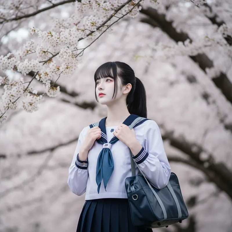 Japanese School Uniform Girl