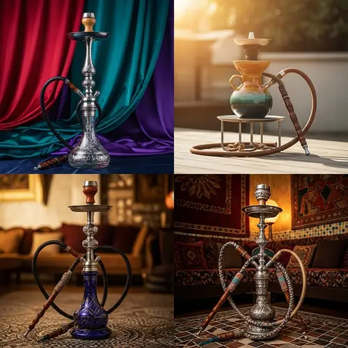Diverse Hookah Designs - Catalogue Showcase