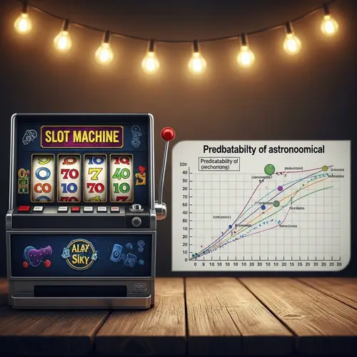 Slot Machine & Astronomy Comparison | Vintage Wooden Table