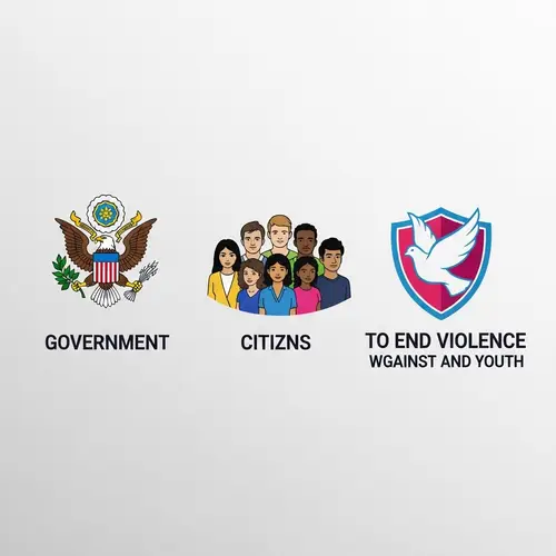 Government & Citizens Unite to End Violence Against Women & Youth