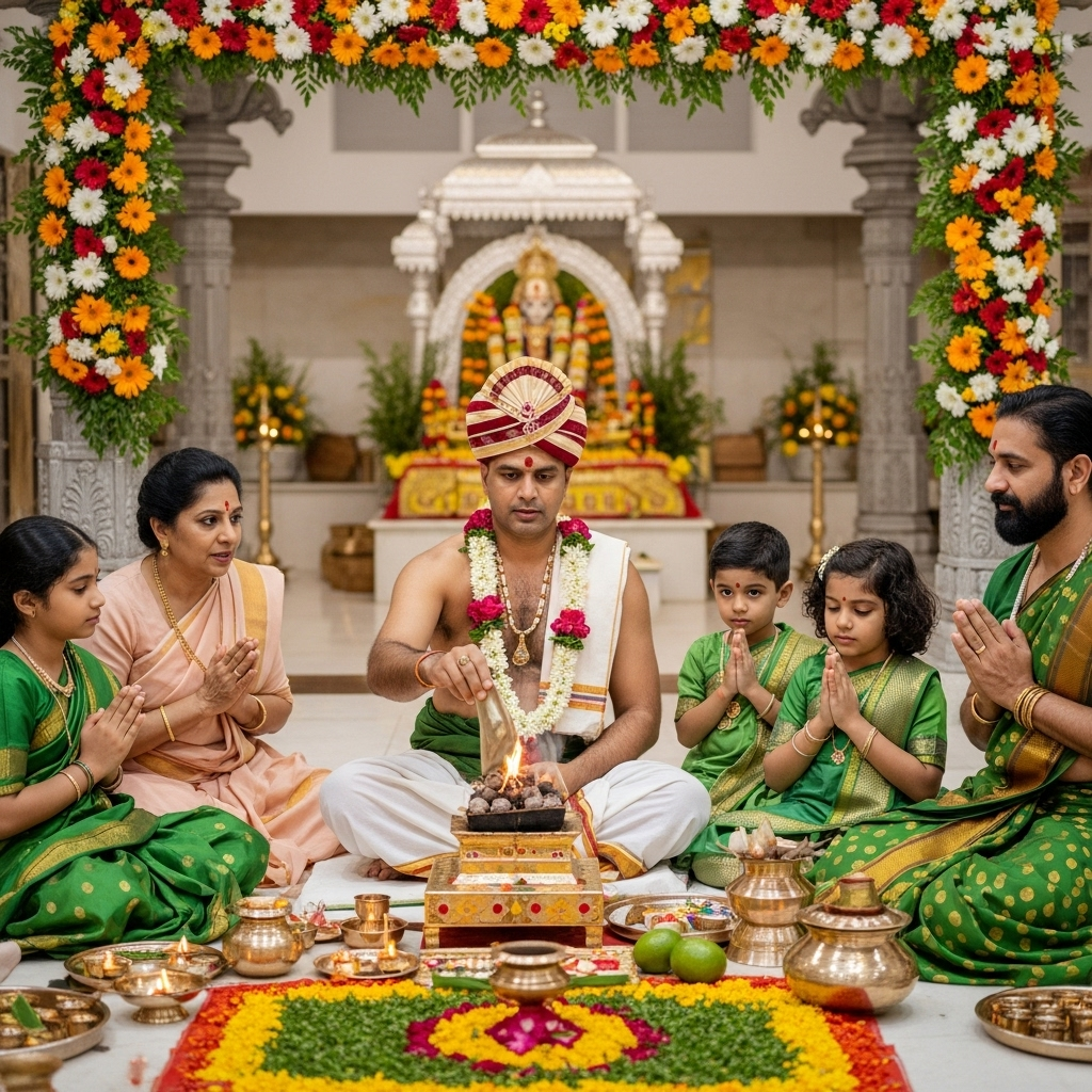 Family hawan and mantra ritual reference