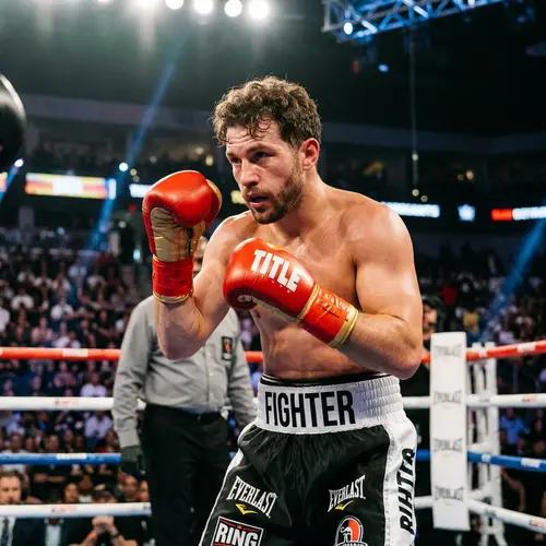 Professional Boxer Photo Shoot