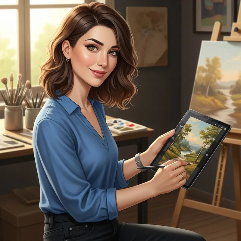 Samah Yehia: Skilled Artist in Romantic Landscape Paintings Samah Yehia: Skilled Artist in Romantic Landscape Paintings