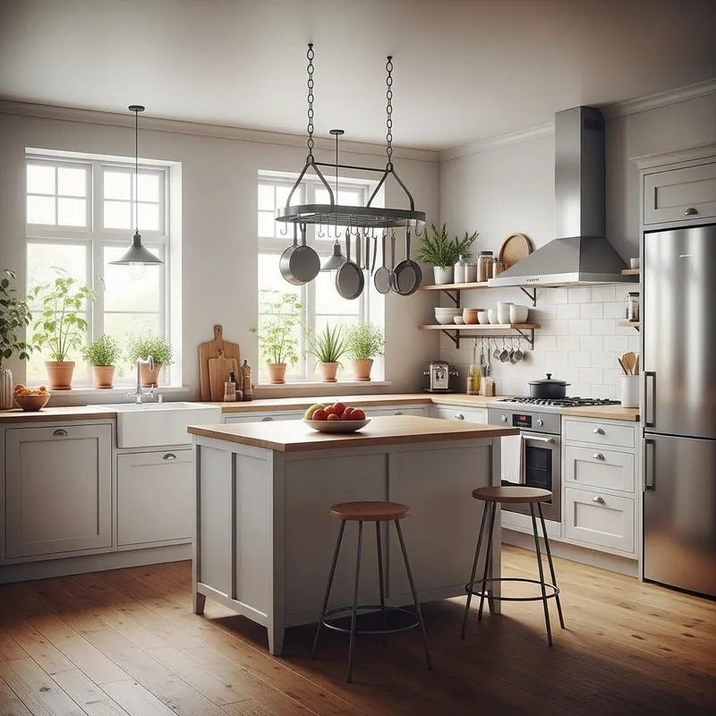 Nordic Kitchen Design | Elegant Minimalist Scandinavian Style