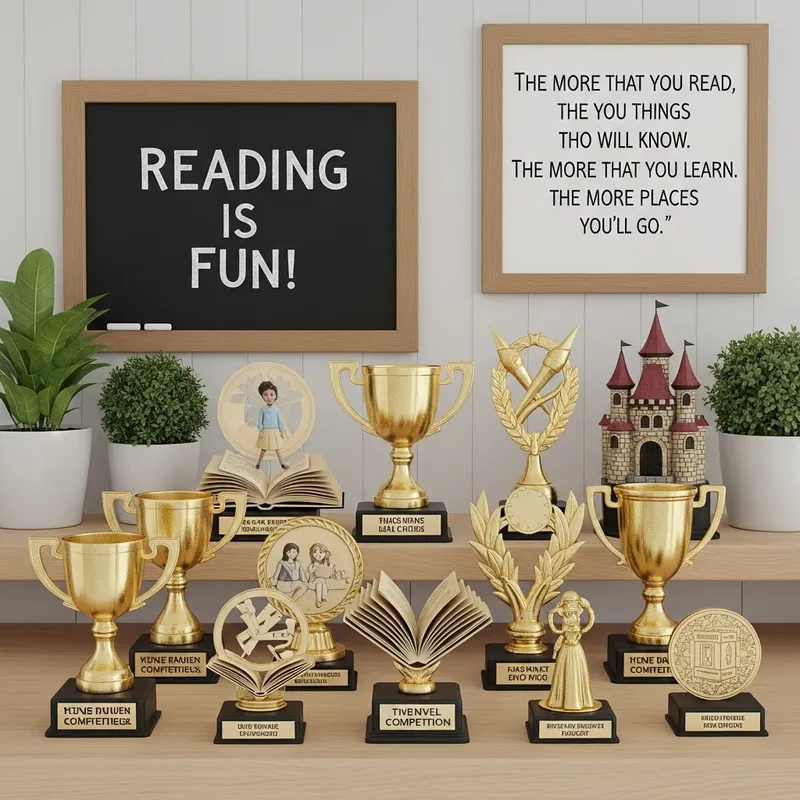 Forex Trophies for Primary School Reading Competition