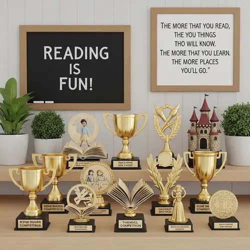 Forex Trophies for Primary School Reading Competition