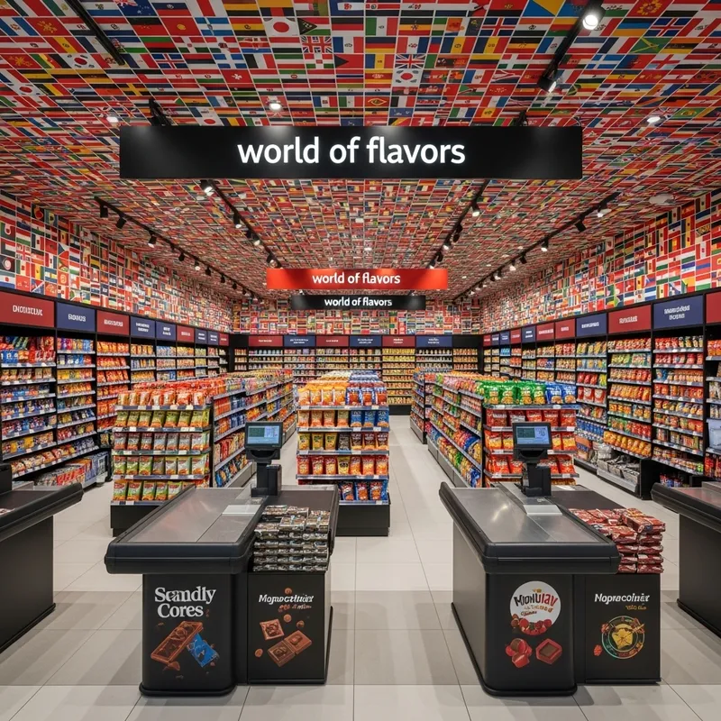 Imported Snack Emporium | Worldly Flavors in Airport Transit Zone Imported Snack Emporium | Worldly Flavors in Airport Transit Zone