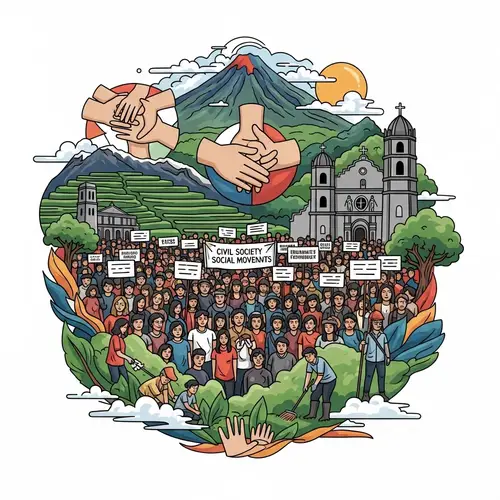 Civil Society & Social Movements in the Philippines | Art Illustration