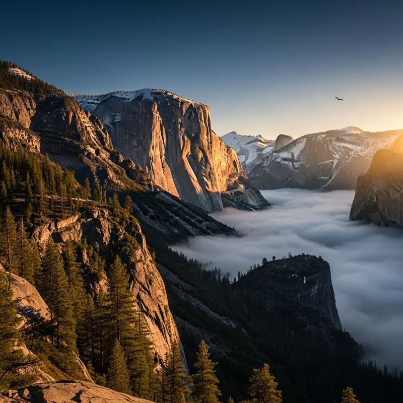 Majestic Mountain Peaks | Stunning Sunrise View Majestic Mountain Peaks | Stunning Sunrise View