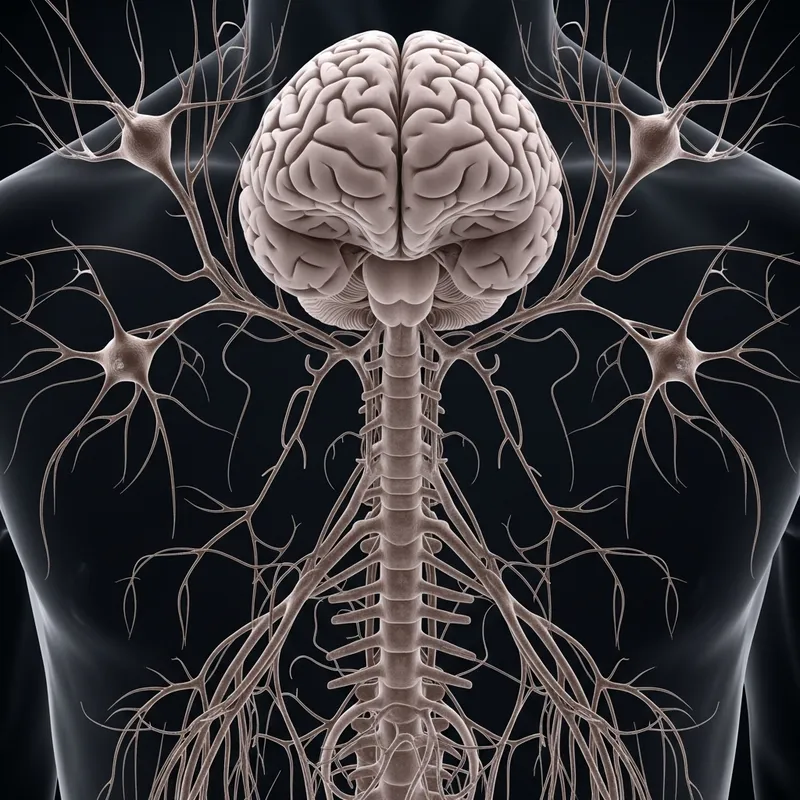 Human Nervous System: Brain, Spinal Cord & Neurons