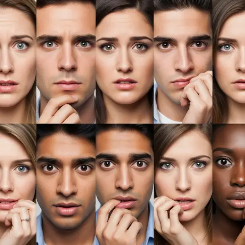 Anxious Attachment Faces of Diverse Descent