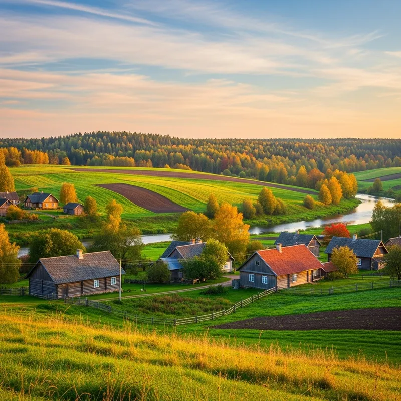 Exploring Latvian Countryside - Captivating Landscapes and Tranquility