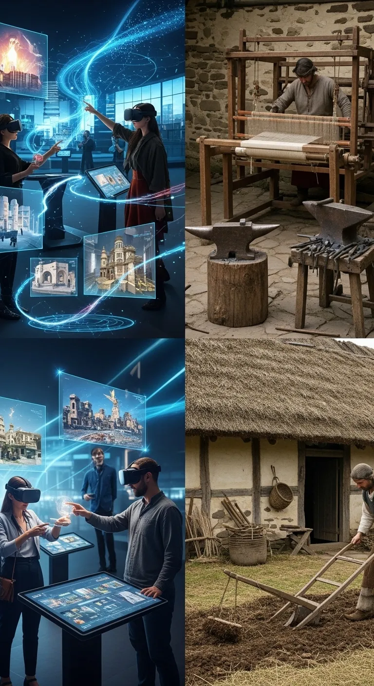 Innovation through 3D Virtual Tours vs. Medieval Lifestyle