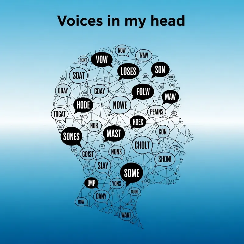 Voices in My Head | Internal Dialogues Visualization